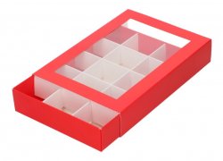 FunCakes Presentask Röd 20 x 14 cm 10-pack