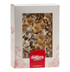 Guldfärgade waferblommor