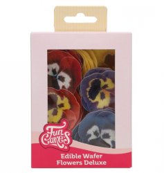 Waferblommor penséer