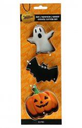 Wilton cookie cutters Halloween 3-pack