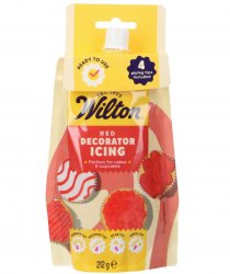 Färdig röd frosting
