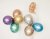 Glossy balloons champagne gold