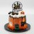 Cake Topper Haunted House