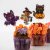 Cupcake Toppers Halloween 16 st