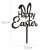 Cake topper Happy Easter