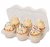 PME Cupcakesboxar i plast 3-pack