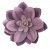 Kakkukoriste Wafer-kukka Lila Lilja 14 cm