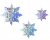 Dekorationer snowflake