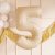 Folieballong beige 5
