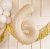 Folieballong beige 6