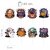 Cupcake Toppers Halloween 48 st