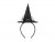 Witch Hat Headband, 17x28 cm, black