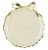Papperstallrikar Rosett Beige/guld