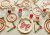 Papperstallrikar Rosett Beige/guld