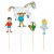 Cake Toppers Pippi Långstrump
