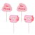 Vintage cupcake toppers