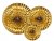 Decorative Rosettes Guld
