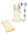 Cookie cutter kanin
