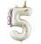 Sifferballong Folie Unicorn Nr 5