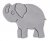Cookie cutter Elefant