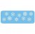 Tårtstencil Snowflakes