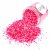 Sockerkristaller rosa