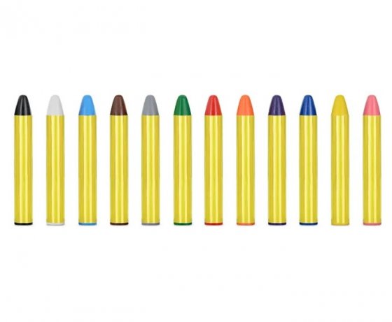 Kasvomaalauskynät 12-pack