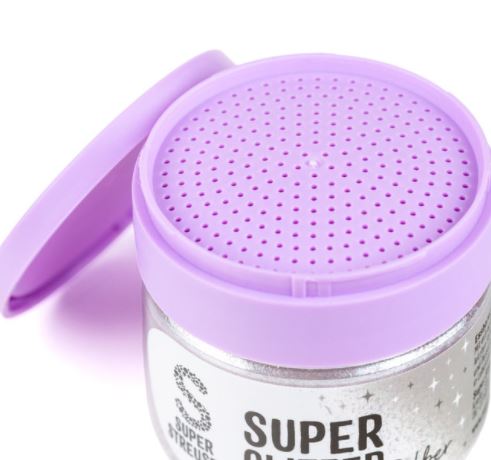 Ätbart glitter burk