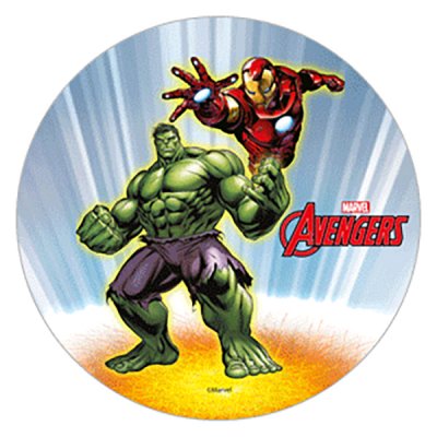 Tårtbild Avengers 3