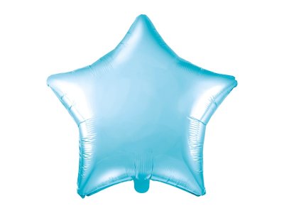 Folieballong Stjärna Blå