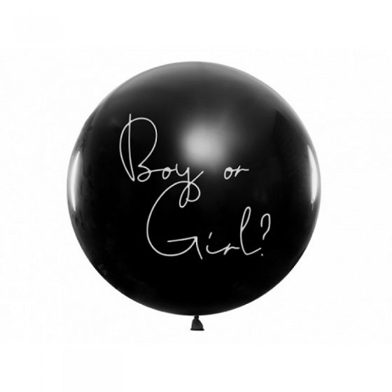 Ballong gender reveal blå