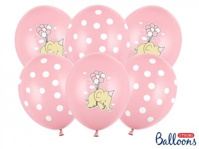 ballonger rosa elefant