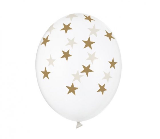 Ballonger med guldstjärnor