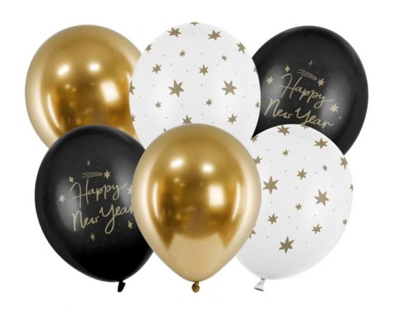 Ballongbukett Happy New Year
