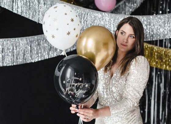Ballongbukett Happy New Year
