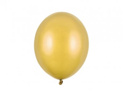 Guldfärgade ballonger