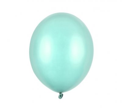 mintgröna ballonger