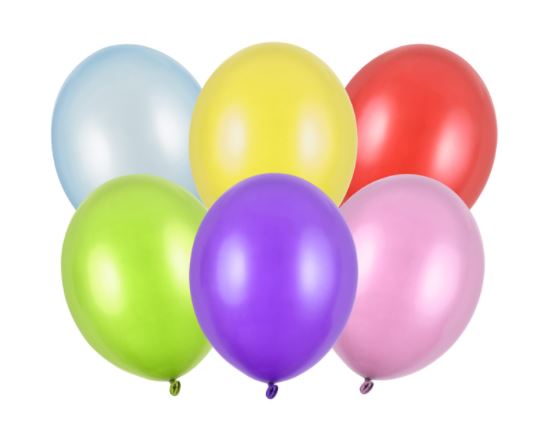 Ballonger mixade färger storpack