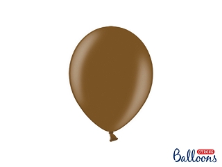 100 st Ballonger Metallic Chocolate Brown 27 cm