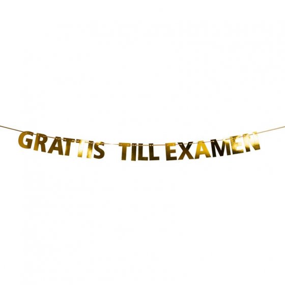 Banner Grattis till examen
