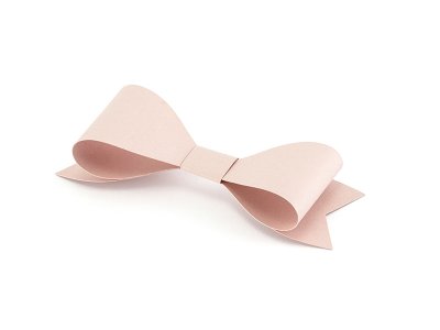 Paper Bows Pink 6 st små