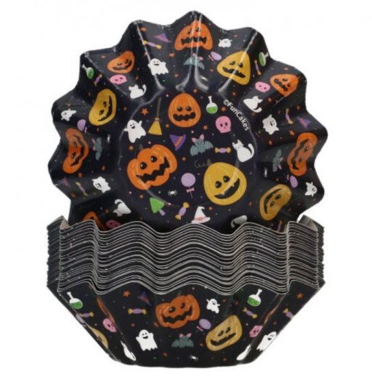 FunCakes Muffinsformar blomma Halloween