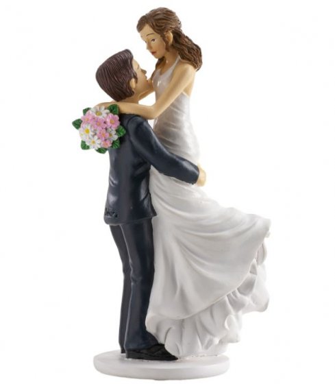 Brudpar till tårtan