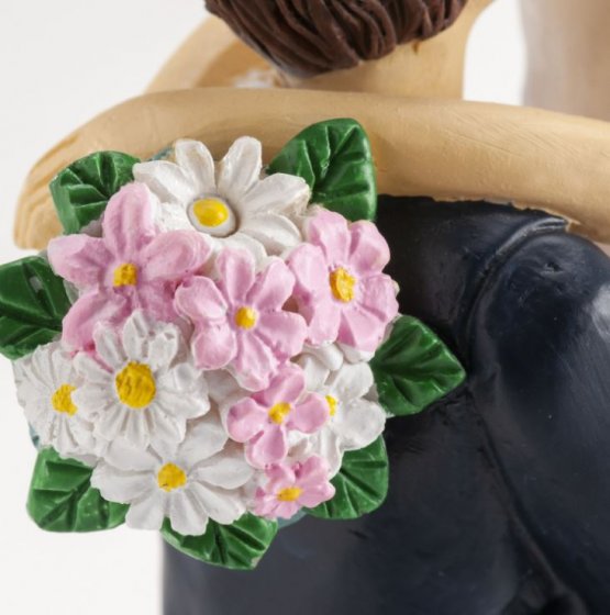 Brudpar till tårtan