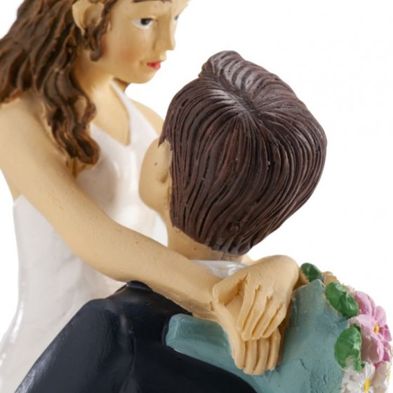 Brudpar till tårtan