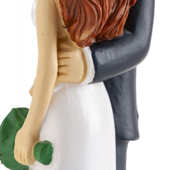 Morsiuspari Holding hands 18 cm