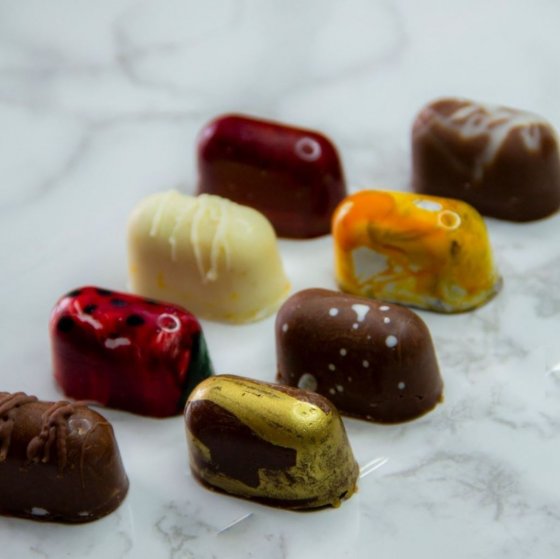 BWB chokladformar oval
