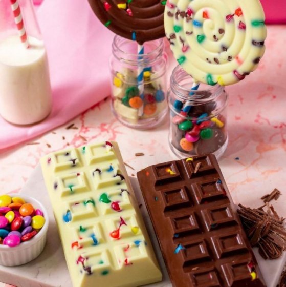 BWB pralinform chokladkaka