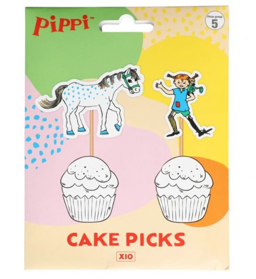 Cake Toppers Pippi Långstrump