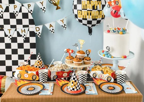 Cake topper ballonger bilar